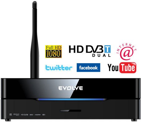 Digiboks ja HD meediamängija EVOLVE Blade DualCorder HD - Pilt 1 / 500px