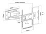Teleri kinnitus seinale Maclean MC-601 - Pilt 10 / thumb