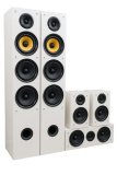 5.0 kõlarite komplekt - Taga Harmony TAV-506 v2 White