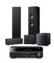 5.1 kodukino komplekt Yamaha RX-V385 + NS-51 + NS-SW050 - Pilt 1 / thumb