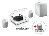 2.1 Stereokomplekt - Yamaha MUSICCAST Vinyl 500 + MusicCast 20 + MUSICCAST SUB 100 + KINGITUS!