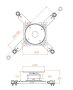 Projektori kinnitus lakke Omnimount WM3-PJT - Pilt 8 / thumb