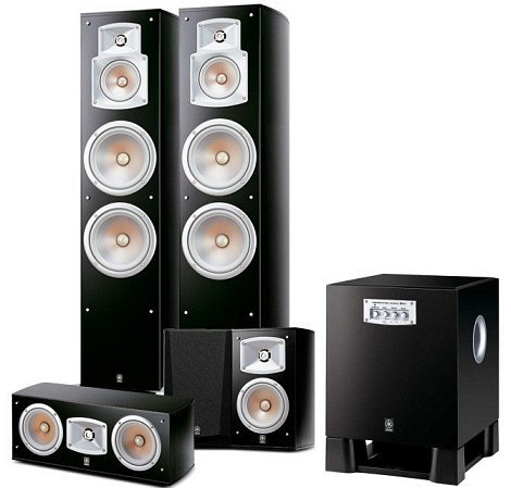 5.1 kõlarite komplekt Yamaha NS-777+NS-333+NS-444+YST-SW315PF - Pilt 1 / 500px