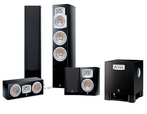 5.1 kõlarite komplekt Yamaha NS-555+NS-333+NS-444+YST-SW315PF - Pilt 1 / 500px