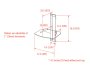 Audio - videotehnika  riiul seinale Omnimount TRIA 1 - Pilt 8 / thumb