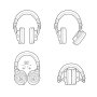 Kõrvaklapid Audio-Technica ATH-M50X BL Sinine - Pilt 5 / thumb