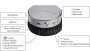 Bluetooth kõrvaklapid Pioneer SE-MJ561BT - Pilt 6 / thumb