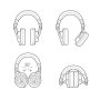 Kõrvaklapid Audio-Technica ATH-M50X MG (matt-hall) - Pilt 11 / thumb