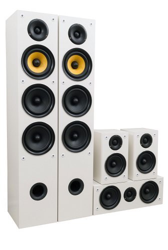 5.0 kõlarite komplekt Taga Harmony TAV-506 v2 White - Pilt 1 / 500px