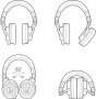 Kõrvaklapid Audio-Technica ATH-M50xRD punane-kuld - Pilt 8 / thumb