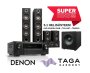 5.1 helisüsteem Denon AVR-X1800H DAB + Taga Harmony TAV-607 komplekt + TSW-210 subwoofer - Pilt 1 / thumb