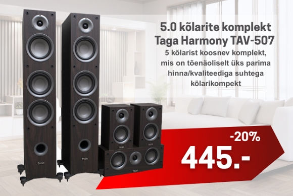 Taga Harmony TAV-507 kampaaniapakkumine