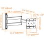 Teleri kinnitus seinale Omnimount FP-CL (23-37 tolli) - Pilt 7 / thumb