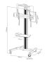 Teleri statiiv Maclean MC-620 - Pilt 5 / thumb